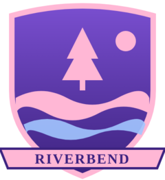 Riverbend School crest (a made-up example school)